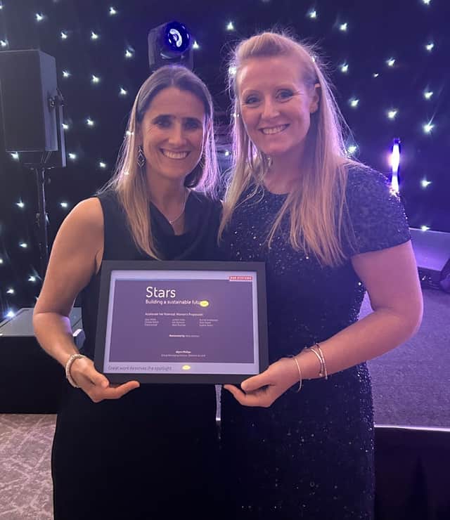Winning a STAR Award for internal Women's Leadership programme