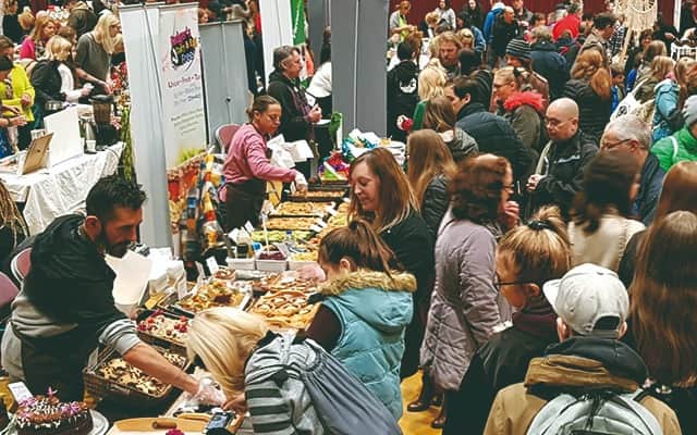 Vegan Festival Crowd