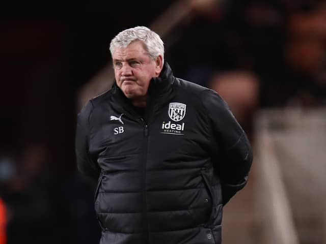 Steve Bruce the head coach / manager of West Bromwich Albion (Picture: Robbie Jay Barratt - AMA/Getty Images)