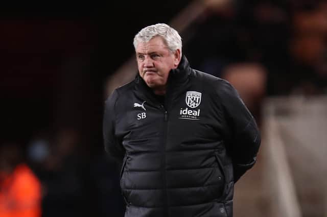 <p>Steve Bruce the head coach / manager of West Bromwich Albion (Picture: Robbie Jay Barratt - AMA/Getty Images)</p>