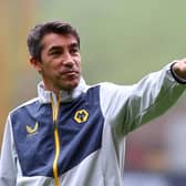 FIRST TEST: Leeds United will welcome a Wolves side managed by Bruno Lage, above, on the opening weekend of the season and the Whites are expected to start the campaign in good style. Photo by Chris Brunskill/Fantasista/Getty Images.