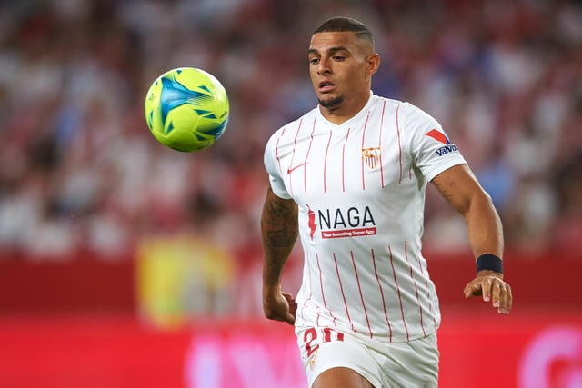 Diego Carlos, pictured, is Villa's most expensive signing of the summer arriving from Sevilla for a fee of £27.90m. Phillipe Countinho's loan has been made permanent for £18m while goalkeeper Robin Olsen (£3.15m) and midfielder Boubacar Kamara (free) have also joined the club this summer.