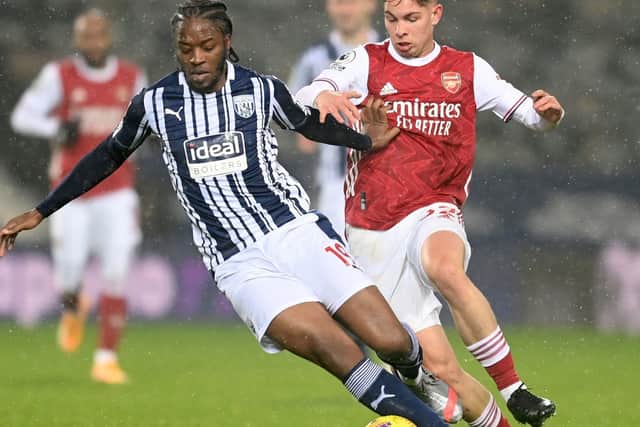 West Bromwich Albion midfielder Romaine Sawyers is a transfer target for Stoke City. (Stoke Sentinal)