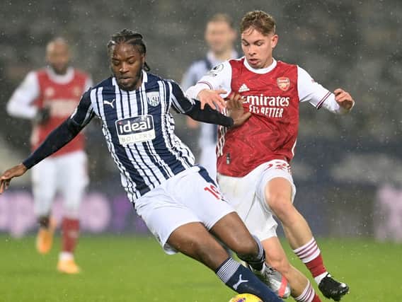 West Bromwich Albion midfielder Romaine Sawyers is a transfer target for Stoke City. (Stoke Sentinal)
