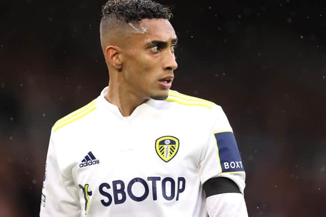 MISSED OUT - Raphinha rushed back from Brazil but sat in the stands as Leeds United took on Southampton. The winger is expected to start against Wolves however. Pic: Getty