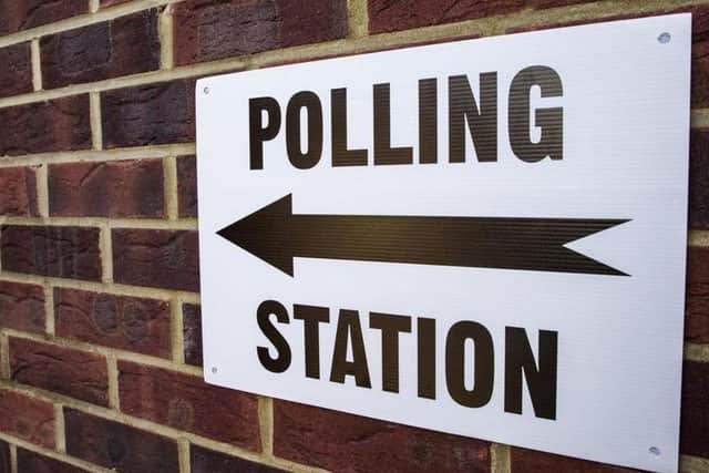 Polling stations are open between 7am and 10pm.