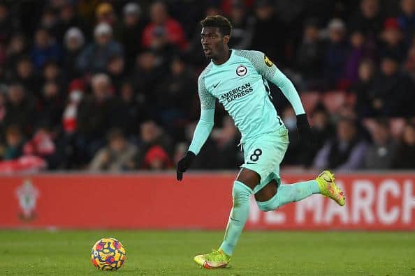 Brighton midfielder Yves Bissouma could feature for Mali at the Africa Cup of Nations next month