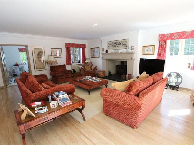 In the Zoopla listing the house is described as 'an exceptional character residence set within a secluded garden setting' SUS-220202-153150001