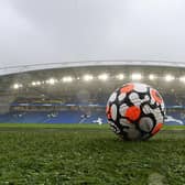 Brighton played Crystal Palace at the Amex Stadium
