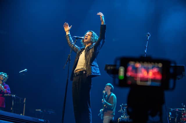 Frankie Beetlestone on stage at the Utilita Arena, Birmingham, March 10, 2023. Photo by David Jackson.