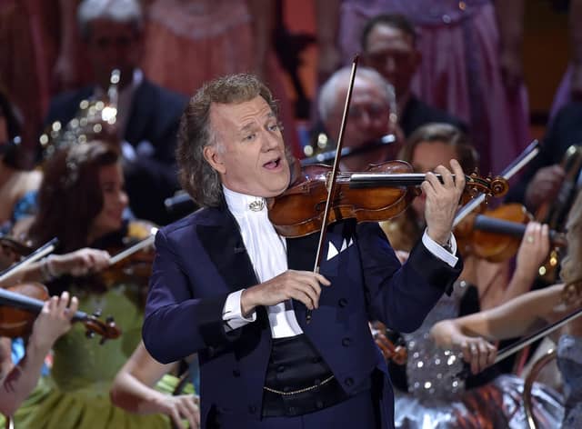 Andre Rieu's concert hits the big screen this year