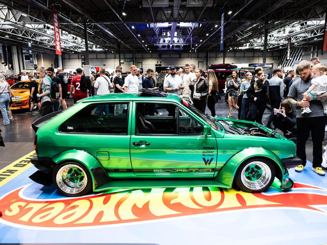 Other finalists included this modified VW Polo