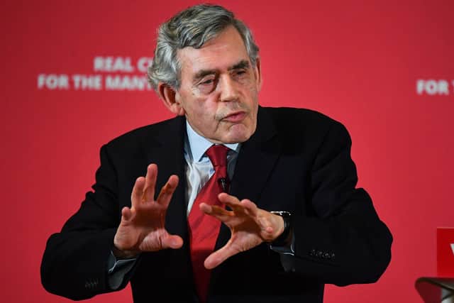 The suggestion was made in a draft of a constitutional review led by former prime minister Gordon Brown