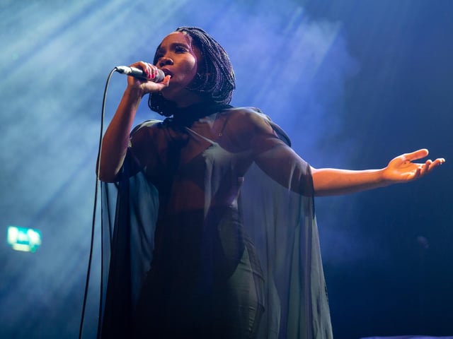 Mega on stage at the O2 Institute in Birmingham on Thursday, March 1. Photo by David Jackson.