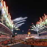 Is it worth it?: Fireworks erupt over the Alexander Stadium during the closing ceremony for the Commonwealth Games in Birmingham, in 2022. (Picture: Glyn Kirk/AFP for Getty Images)