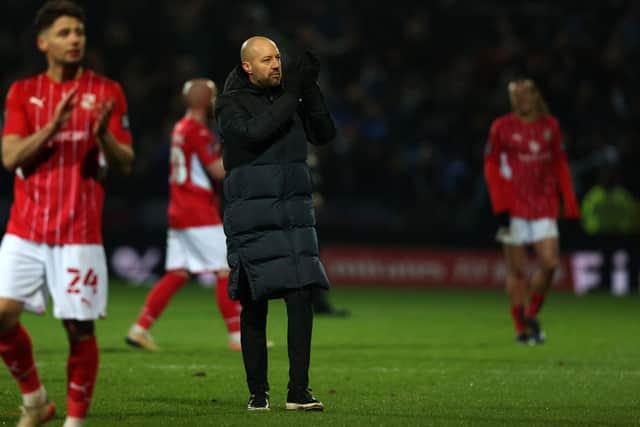 Swindon Town's Head Coach Ben Garner says he will look to bring at least one, maybe two new players in and that there will be no Deadline Day departures.