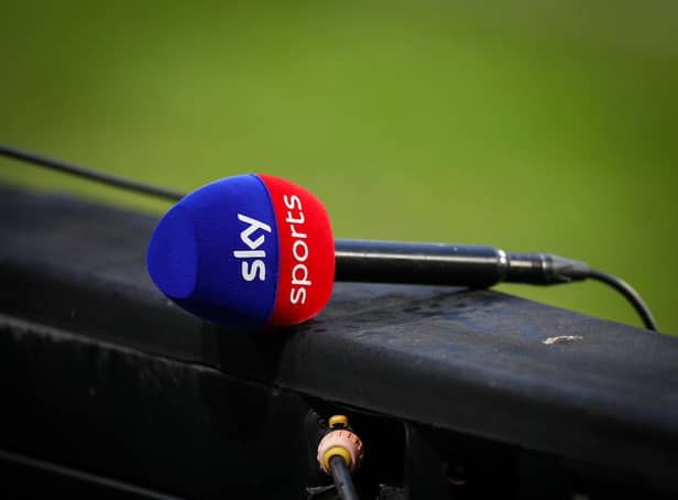 <p>Today's game is being televised live on Sky Sports</p>