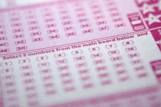 EuroMillions ticket