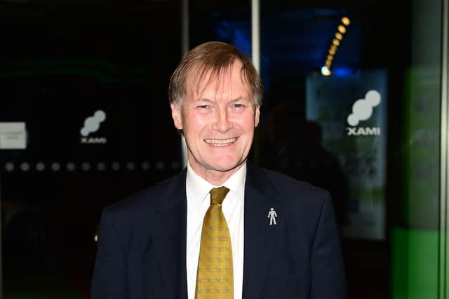 File photo dated 28/01/15 of David Amess attending the Paddy Power Political Book Awards at the BFI IMAX, Southbank, London. Conservative MP Sir David Amess has reportedly been stabbed several times at a surgery in his Southend West constituency. Issue date: Friday October 15, 2021. PA Photo. See PA story POLICE MP . Photo credit should read: Ian West/PA Wire