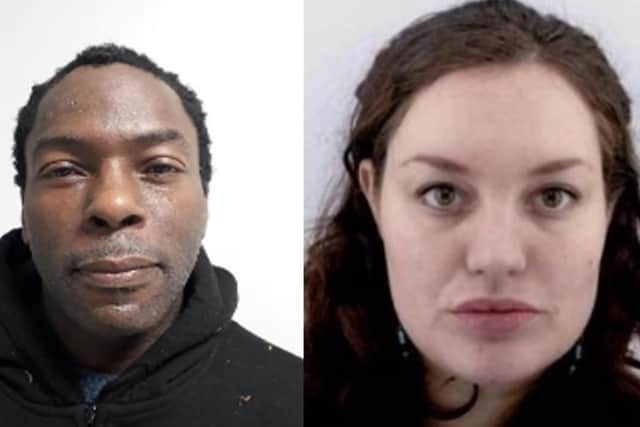 Mark Gordon and Constance Marten. Picture from Met Police
