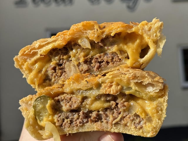 The Double Cheeseburger Pie is one of the unique special-editions this week.