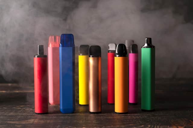 Disposable vapes are set to be banned in the UK.