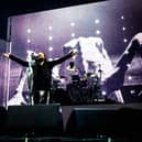 Korn on stage at the Utilita Arena in Birmingham on Wednesday, October 28. Photo by Jodie Cunnin.