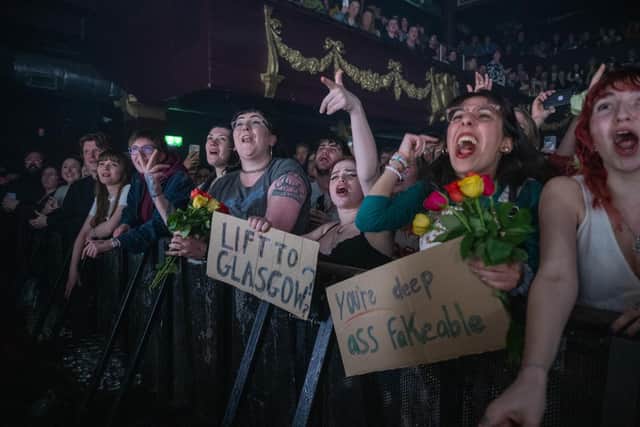 Fans inside the O2 Institute in Birmingham on Saturday, March 23, 2024. Photo by David Jackson.