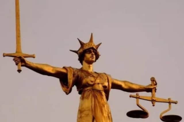 Lady Justice statue at the Old Bailey