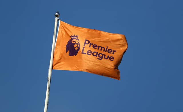 The Premier League flag 