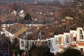 File photo dated 23/01/15 of houses in north London, as the price of rents in the capital has risen by almost a fifth since 2011.