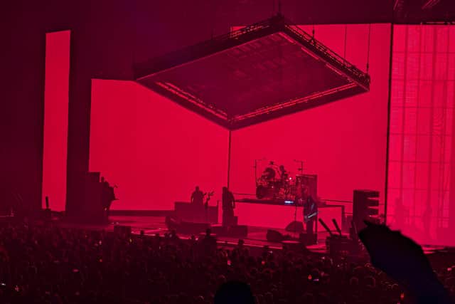 Korn on stage at the Utilita Arena in Birmingham on Wednesday, October 28, 2026.