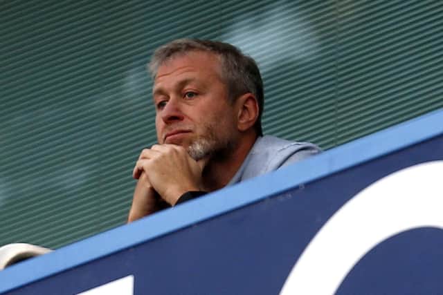 Chelsea FC owner Roman Abramovich who has been sanctioned by the UK for his links to Vladimir Putin as the Government pressures Russia over its invasion of Ukraine. He is also the largest stakeholder in London-listed Russian-focused steel mining and manufacturing company Evraz.