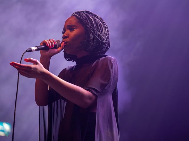 Mega on stage at the O2 Institute in Birmingham on Thursday, March 1. Photo by David Jackson.