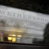 JD Wetherspoon pubs have announced opening times for Queen Elizabeth II’s funeral Photo: Leon Neal/AFP via Getty Images.