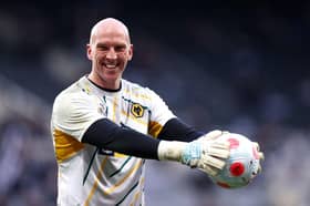 Goalkeeper John Ruddy