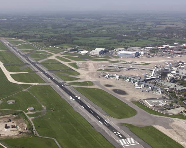 Manchester Airport has had a second runway since 2001.