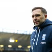 John Eustace is out of work after being sacked by Birmingham City. The Plymouth Argyle job could soon become available if Steven Schumacher leaves. (Image: Getty Images)
