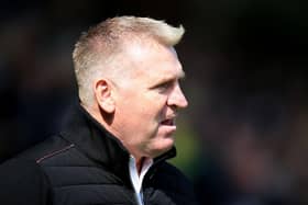 Norwich City head coach Dean Smith.