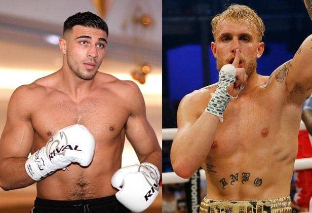 Tommy Fury and Jake Paul will face off this weekend. Photo credit: Getty Images