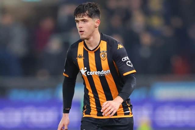 Ryan Giles is on loan at Hull City, despite only joining Luton Town in the summer. 