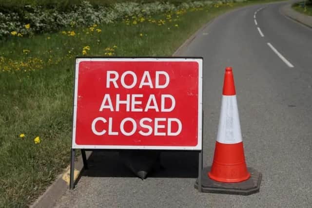 Several closures take place on the A5