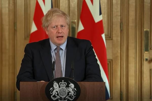 A screengrab taken from PA Video of Prime Minister Boris Johnson speaking during a press conference on the government's coronavirus action plan, at 10 Downing Street, London.