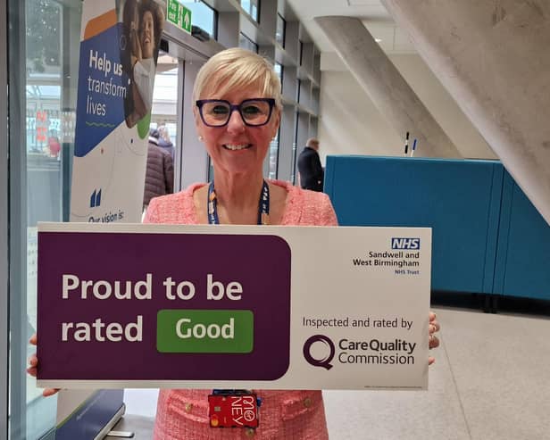 Chief Executive of Sandwell and West Birmingham NHS Trust Diane Wake