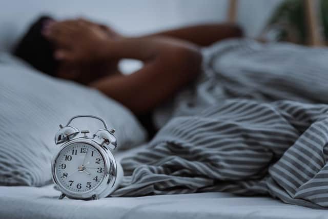 Disturbed sleep - middle-stage symptom