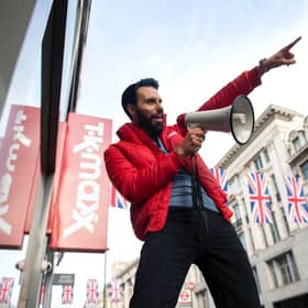 Tk Maxx is giving out gold medals as part of their ongoing Summer of Big Wins campaign