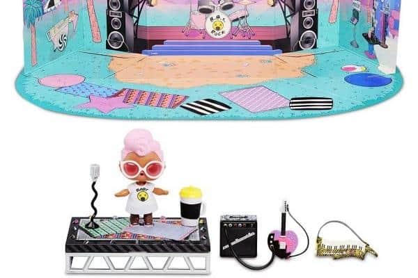 The L.O.L. Surprise! Doll Furniture Music Festival set makes a perfect Christmas gift