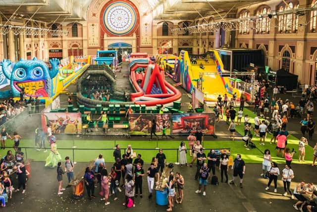 Summer fun as world's largest inflatable obstacle course heads to West ...