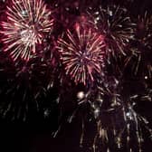 A fireworks display. PIC: Kelvin Lister-Stuttard