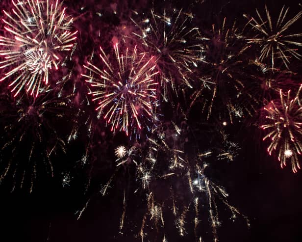 A fireworks display. PIC: Kelvin Lister-Stuttard